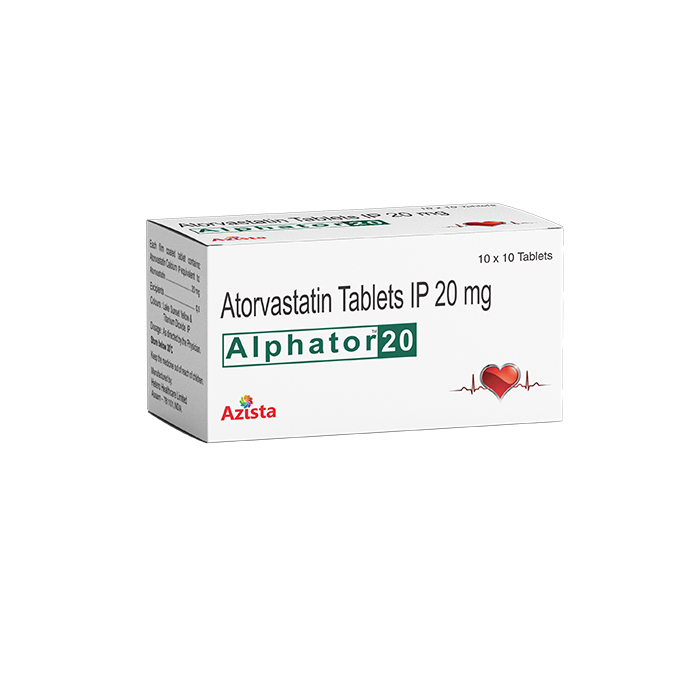 Atorvastatin 20mg Tablet